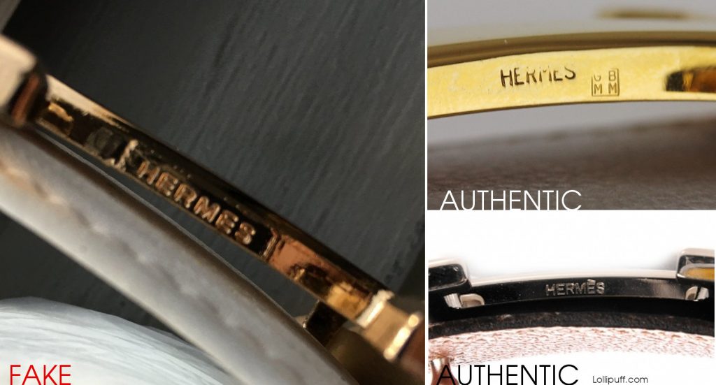 how to tell if a hermes belt is real