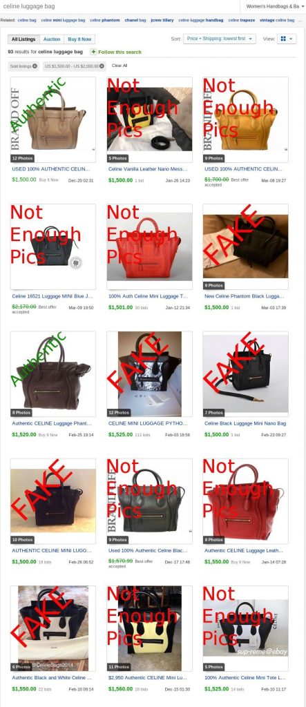 How To Spot Fake Celine Luggage Bags - Legit Check By Ch