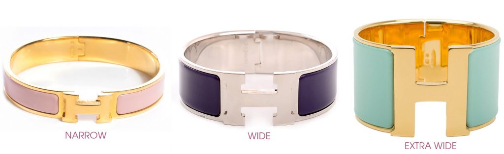 hermes bracelet size chart