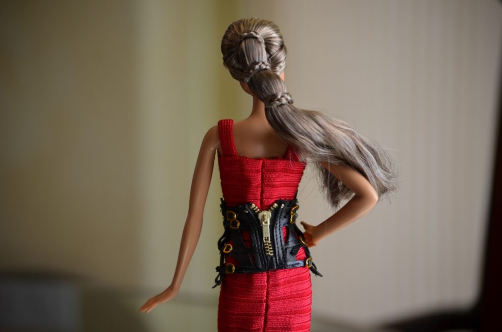  Barbie Collector Herve Leger Dress Doll : Toys & Games