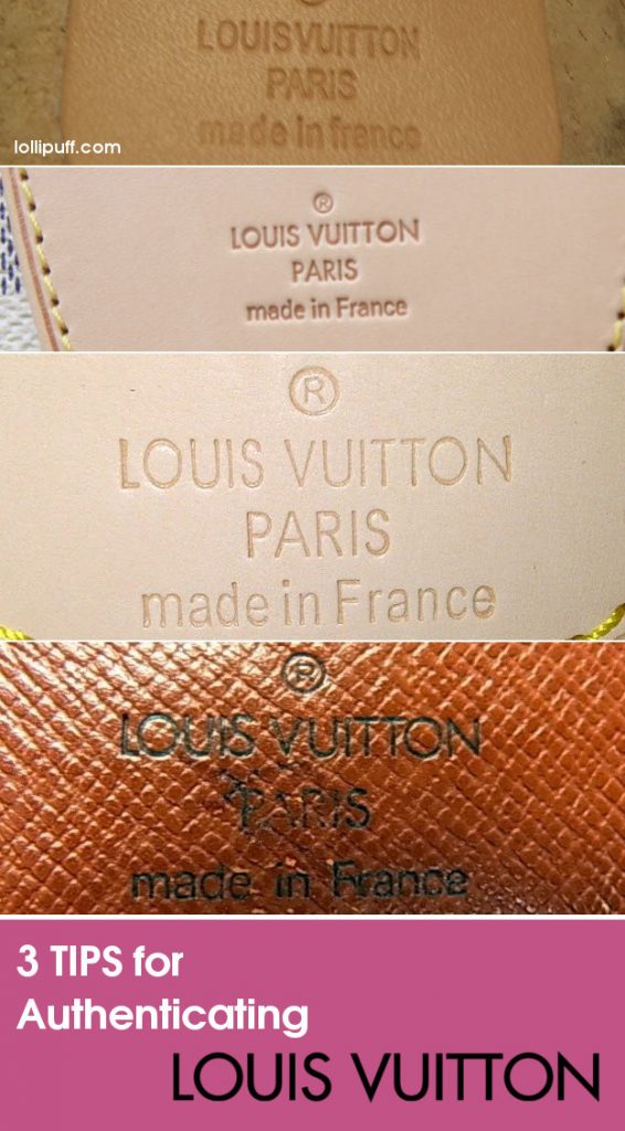 how tell if a louis vuitton bag is real