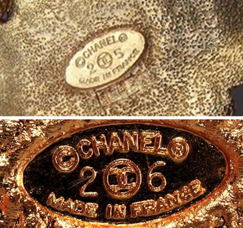 Chanel Costume Jewelry Marks and Signatures