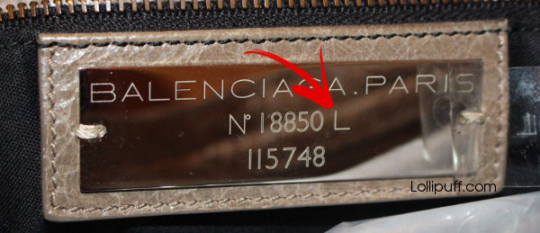 balenciaga bag serial number
