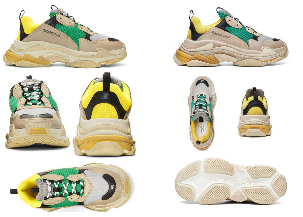 balenciaga triple s authentication