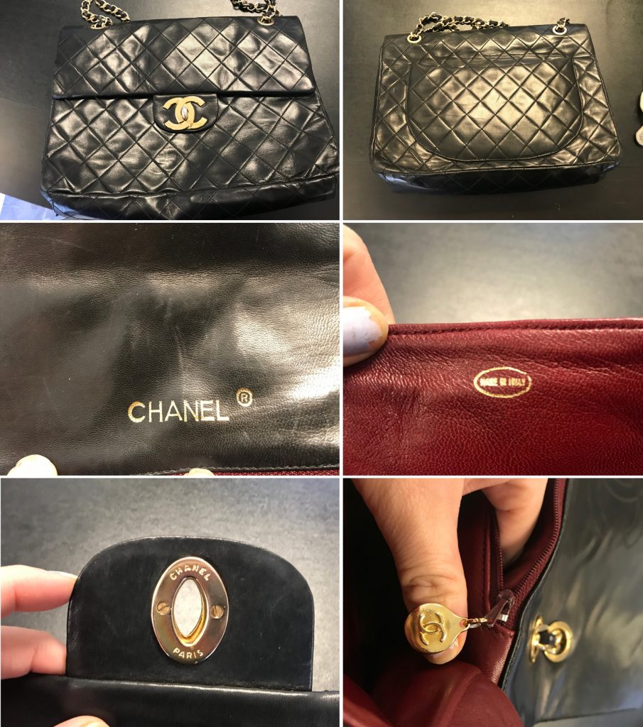 M Vintage Bags - Fake vs. Authentic Here's the sample