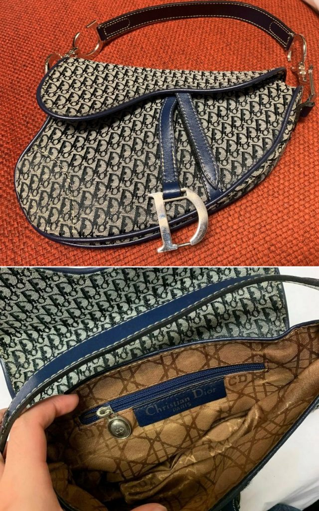 how to tell if dior saddle bag is real