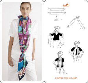 Hermes Scarf Knotting Cards - Lollipuff